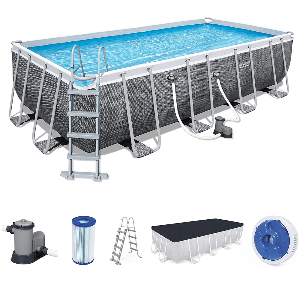 Intex 18Ft X 48In Metal Frame Pool Set 