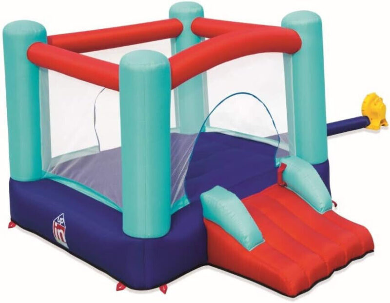 Bestway-constant-air-inflatable-bouncy-castle-slide-cheap-essex