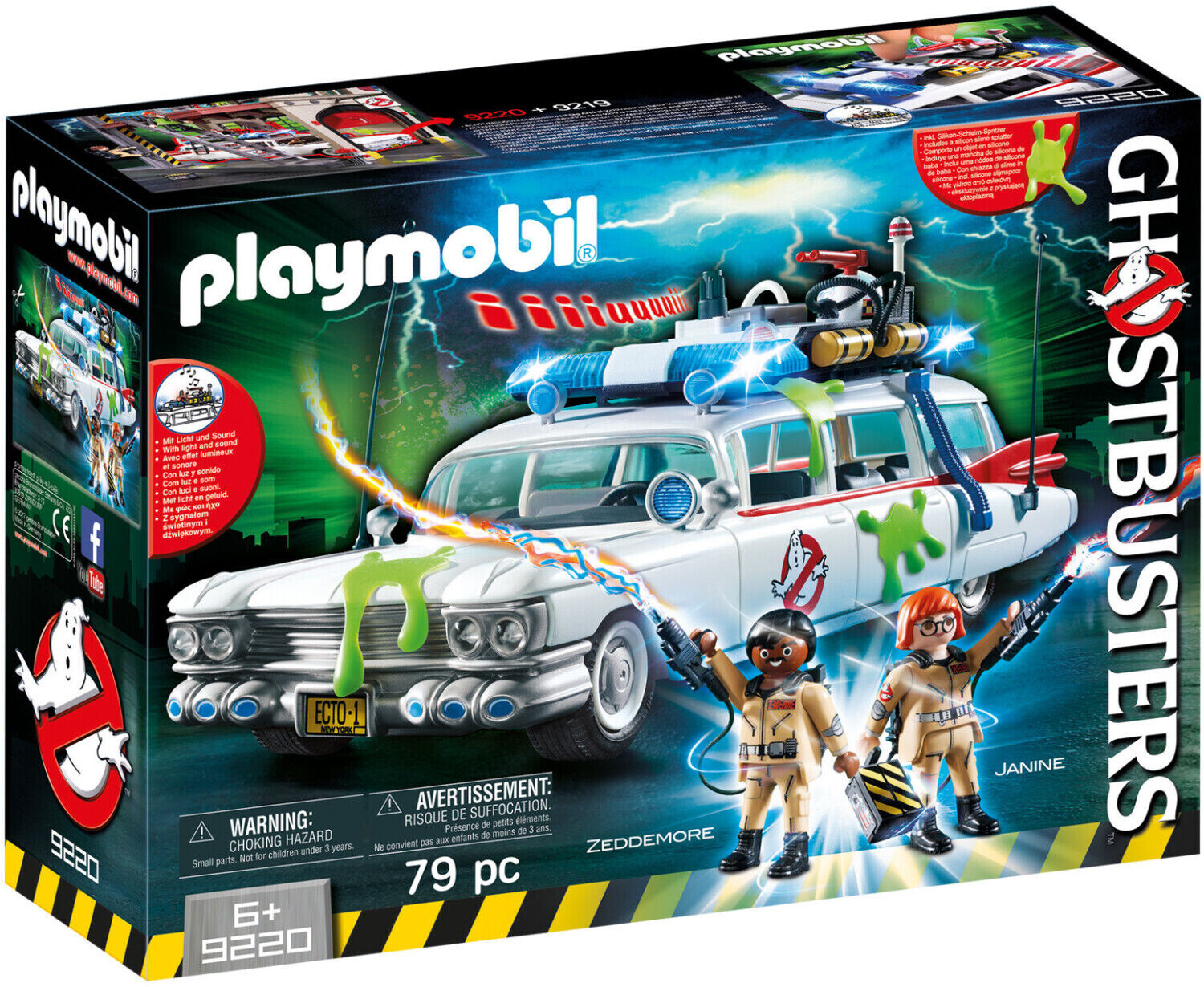 Playmobil 70175 Ghostbusters 4 Characters Collector's Set