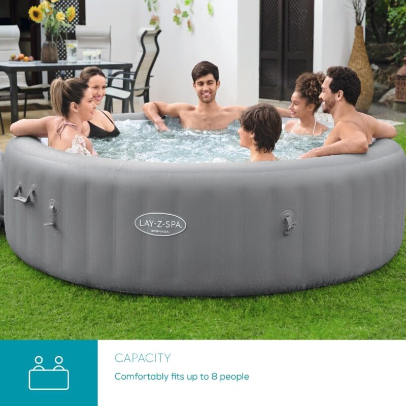 Lay Z Spa Grenada Replacement Liner 6-8 Max Hold Liner with 190 Jets BW60135 - Image 2