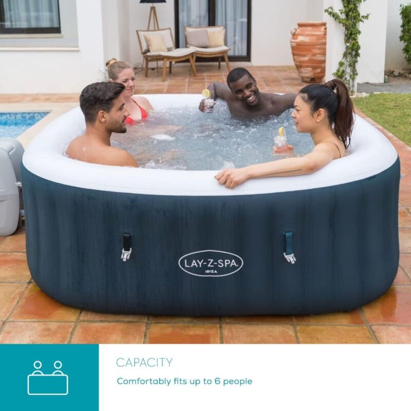 Lay-Z-Spa Ibiza 140 Jet Replacement Liner 2022 Model 180 x 180 x 71cm - Image 3
